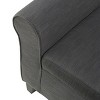 NicBex Contemporary Modern Ottoman with Storage, Versatile Entryway Bench with Smooth Upholstery and Rolled Arms for Bedroom, Living Room, Gray - 4 of 4
