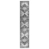 BAGOKIE Washable Vintage Boho Floral Runner Rug - 2 of 4