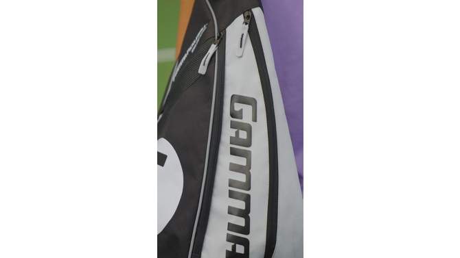 GAMMA Sports Sling Bag - Black/White, 2 of 8, play video