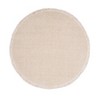 C&F Home Fringed Sand Round Placemat Set of 6 - 2 of 4
