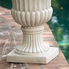 Okak Round Resin Planter Pot Large Classic Outdoor & Indoor Flower Pot, Garden, Patio, Home Decor, 19"W x 26.5"H - 2 of 4