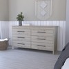 FM Furniture,Luxor 6 Drawer Double Dresser - 4 of 4