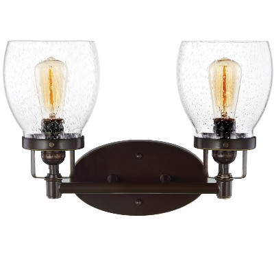 Generation Lighting Belton 2 light Heirloom Bronze Wall Bath Fixture