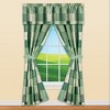 Collections Etc 5-Piece Classic Country Patchwork Curtain Set - 2 of 4