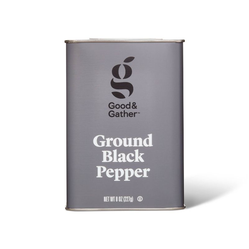 Ground Black Pepper - 8oz - Good &#38; Gather&#8482;, 1 of 5