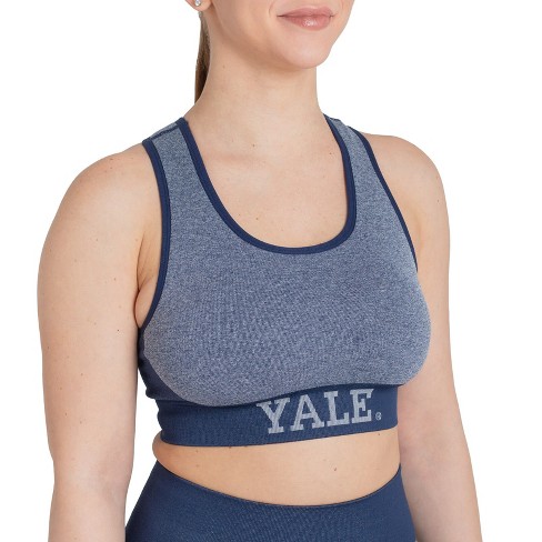 Yale Sports Bra High Impact Moisture-wicking Athletic Bra For Women By  Maxxim Large : Target
