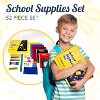 4E's Novelty 44 Piece Schools Supplies Kit, Back to School Supply Box with Essential Student Kits - 3 of 4