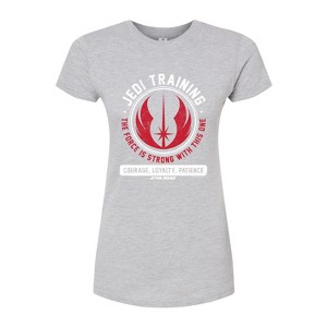 Women's - Star Wars - Jedi Training Fitted Graphic T-Shirt - 1 of 2