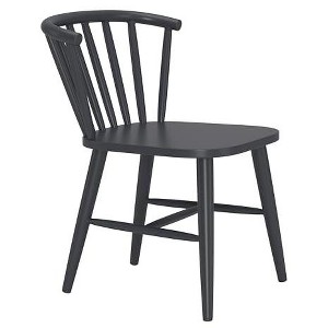 Zuo Shio Dining Chair Black - 1 of 4