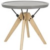 Farmond Side Table - Indoor/Outdoor - VNN1027 - Dark Grey - Safavieh - 3 of 4