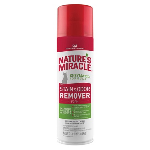 Nature s Miracle Cat Stain Odor Aerosol 17.5oz Target