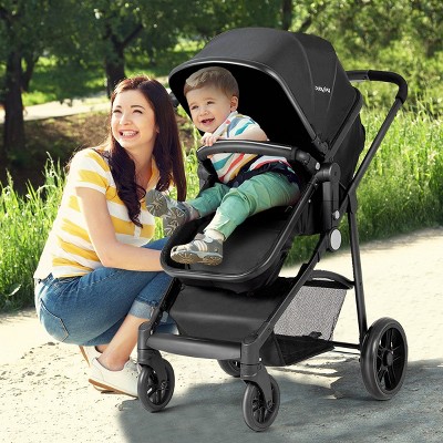 Infans 2 In 1 Foldable Baby Stroller Kids Travel Newborn Infant Buggy ...