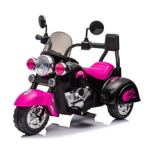 TopComfy Baby Walkers Kids Three Wheel Chopper Ride On Toy With Colorful Front Design Loud Horn for Boys And Girls, Pink, 27.56"*19.69"*17.32" - 1 of 4