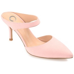 Journee Collection Womens Maevali Mules Mid Stiletto Pointed Toe Pumps - 1 of 4
