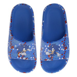 Sonic The Hedgehog Boys' Slip On Slides. (Little Kids/ Big Kids) - 1 of 4
