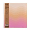 Yoobi Evolve 2" 3 Ring Binder Printed Tangerine Dream Scallop - 3 of 4