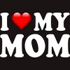 Men's Design By Humans I Love My Mom Bold Text By ArmyTee T-Shirt - 2 of 2