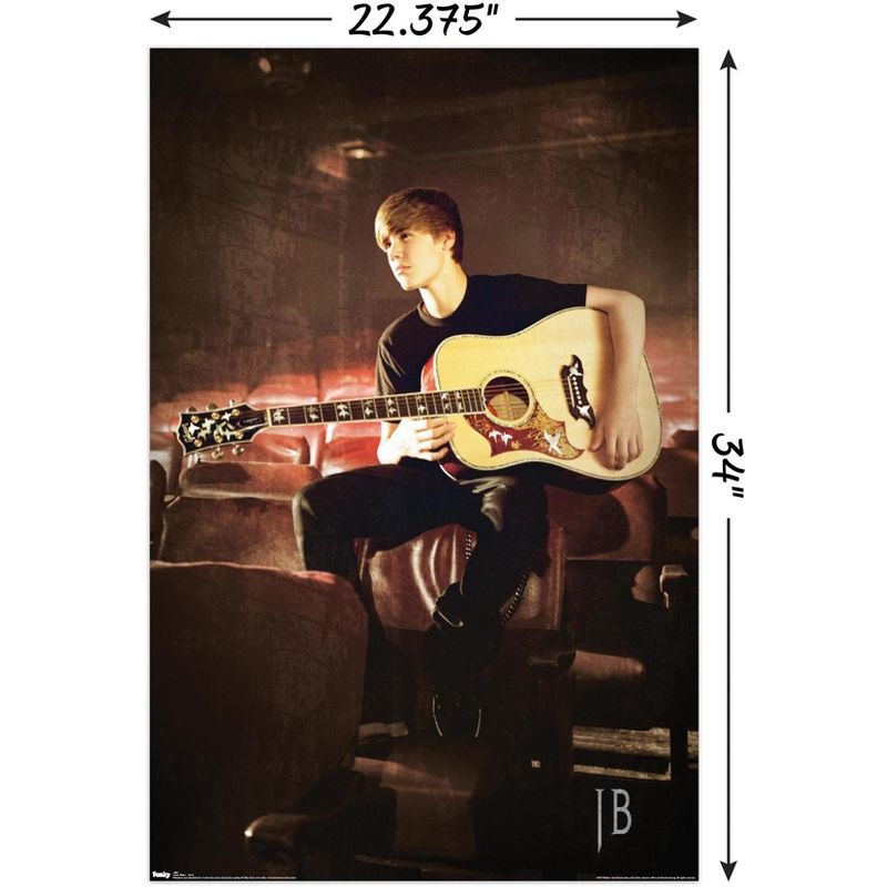 Trends International Justin Bieber - Guitar Unframed Wall Poster Prints, 3 of 7