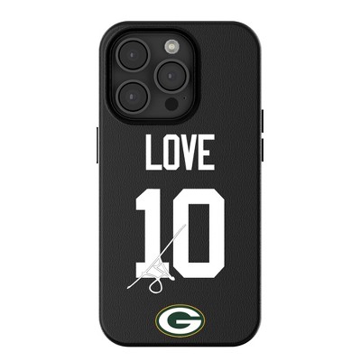 Keyscaper NFL Green Bay Packers Players Game Tactic MagSafe Compatible Cell Phone Case for Apple iPhone