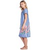 Casual Nights Women's Round Neck Mu-Mu Housecoat Lounger - 2 of 4