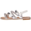 bebe Girls' Sandals - Comfy Open Toe Dress Sandals, Fancy and Sparkly Sandals for Little Girls and Big Girls - 3 of 4
