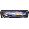 Western Star 4900 with 36" Vintage Flat Top Sleeper and Lowboy Trailer White with Graphics 1/64 Diecast Model by DCP/First Gear - 3 of 3