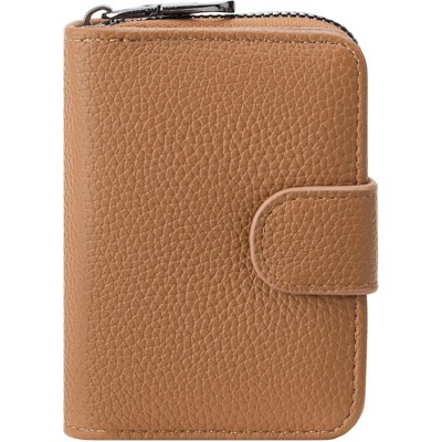 FATMOON Women’s Wallet - RFID Blocking Card Holder Wallet - for Daily Commuting, Travel, and Daily Use, with 11 Card Slots & ID Window