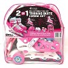 Chicago Skates Training Kids' Roller Skate Combo Set - Pink/White - image 2 of 4