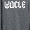 Men's - Instant Message - Uncle Rock and Roll Design Long Sleeve Graphic T-Shirt - 2 of 4
