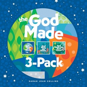 The God Made 3-Pack: God Made the World / God Made the Ocean / God Made the Rain Forest - by  Sarah Jean Collins (Board Book) - 1 of 1