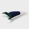 Triangle Corduroy Decorative Throw Pillow Navy Blue - Room Essentials™ - 3 of 4