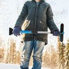 iMountek"3-in-1 Extendable Windshield Ice Scraper, Snow Broom & Shovel for Car Frost and Snow Removal" BlackOrange&Blue - 3 of 4