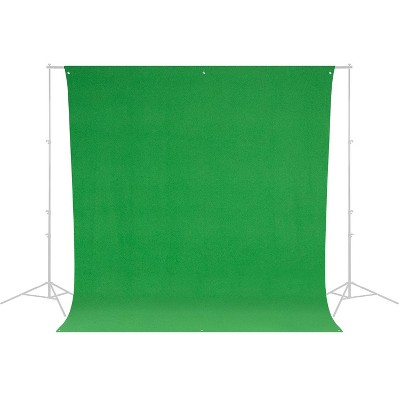 Westcott Wrinkle-Resistant Backdrop (Green Screen, 9' x 10')