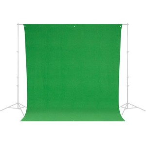 Westcott Wrinkle-Resistant Backdrop (Green Screen, 9' x 10') - 1 of 2