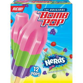 Bomb Pop Nerds Frozen Dessert - 21oz/12ct