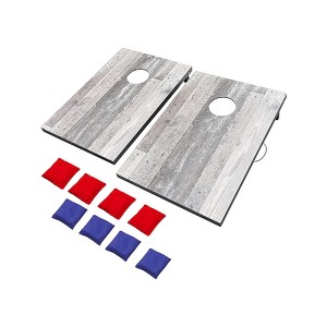 Jhamcore Homes Plank Wood Corn Hole Outdoor Game - 1 of 2