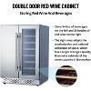 Beverage & Wine Cooler Refrigerator Dual Zone Independent Temperature Control - 4 of 4