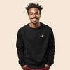 Dalix Cappuccino Embroidered Fleece Crewneck Long Sleeve Sweatshirt Mens - 2 of 4