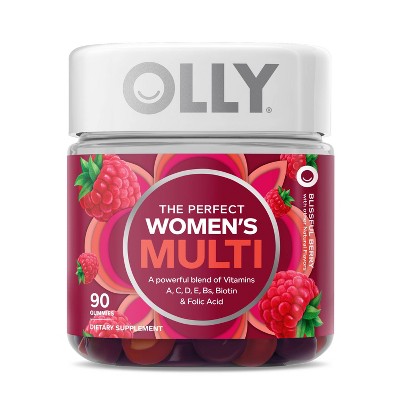 OLLY Women's Multivitamin Gummies - Berry - 90ct