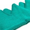 Wrapables Baby Boy & Girl Birthday Party Knitted Crown Headband Beanie Cap Hat, Teal - 3 of 3