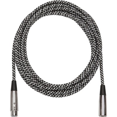 Musician's Gear Tweed Lo-Z Woven XLR Mic Cable