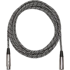 Musician's Gear Tweed Lo-Z Woven XLR Mic Cable - 1 of 2