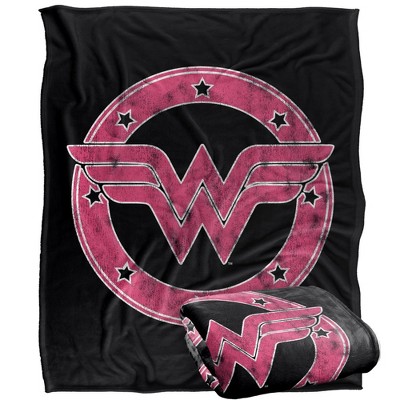 Wonder Woman Emblem 1 Silky Touch Super Soft Throw Blanket 50