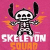 Girls' - Lilo and Stitch - Skeleton Squad Fitted Short Sleeve Graphic T-Shirt - 2 of 4