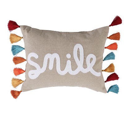 Amelie Smile Decorative Pillow - Levtex Home
