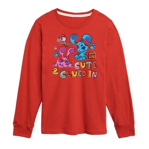 Boys' - Blue's Clues & You! - Cute & Clued In Long Sleeve Graphic T-Shirt - 1 of 3