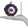 Old World Christmas Blown Glass Ornament for Christmas Tree, Houston Astros Baseball Cap - 4 of 4