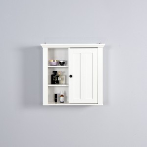 Okak Bathroom Storage Cabinet, Versatile Storage Cabinet with Adjustable Shelves for Bathroom, Living Room - 1 of 4