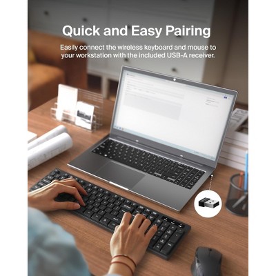 Belkin Wireless Keyboard and Mouse Combo - Thumbnail 4
