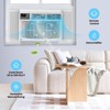 6,000/8,000/10,000/12,000 BTU Smart Window Air Conditioner With Remote Control & WIFI & Dehumidifier & Energy Saving - 2 of 4